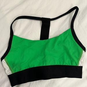 ALALA LIME GREEN SPORTS BRA